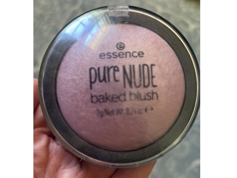 Essence Pure Nude Baked Blush, 03 Goldy Cassis, 0.24 oz/7 g