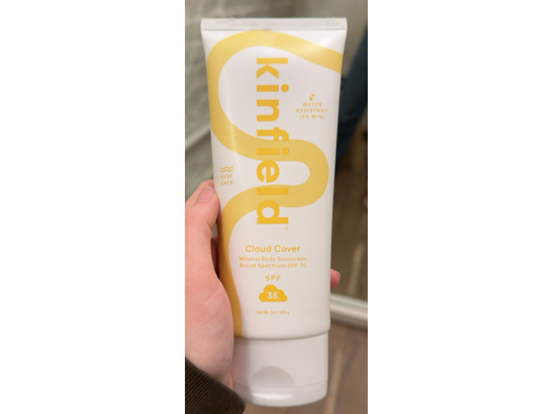 Kinfield Cloud Cover Mineral Body Sunscreen, SPF 35, 7 oz/200 g