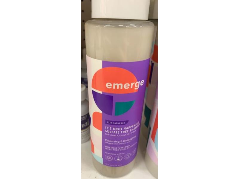 Emerge It's Knot Happening Sulfate Free Shampoo, 15.5 fl oz