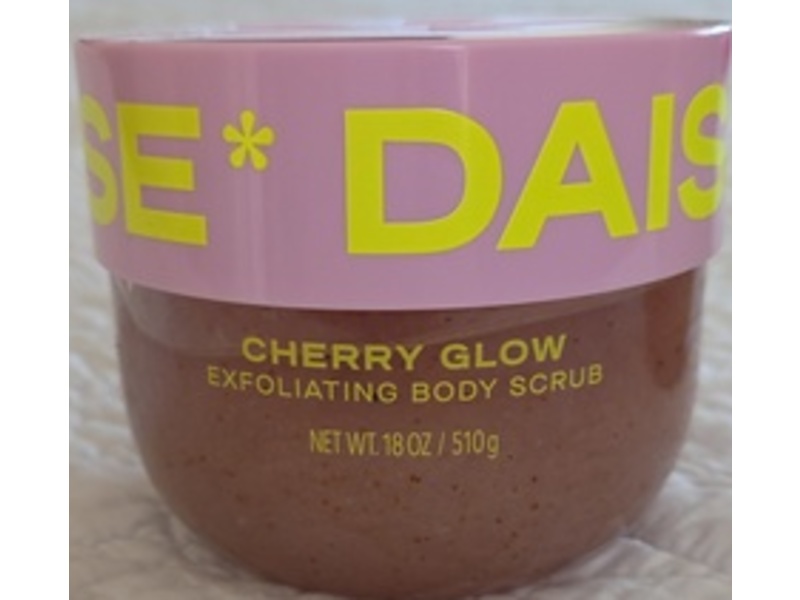 Daise Exfoliating Body Scrub, Cherry Glow, 18 oz/510 g