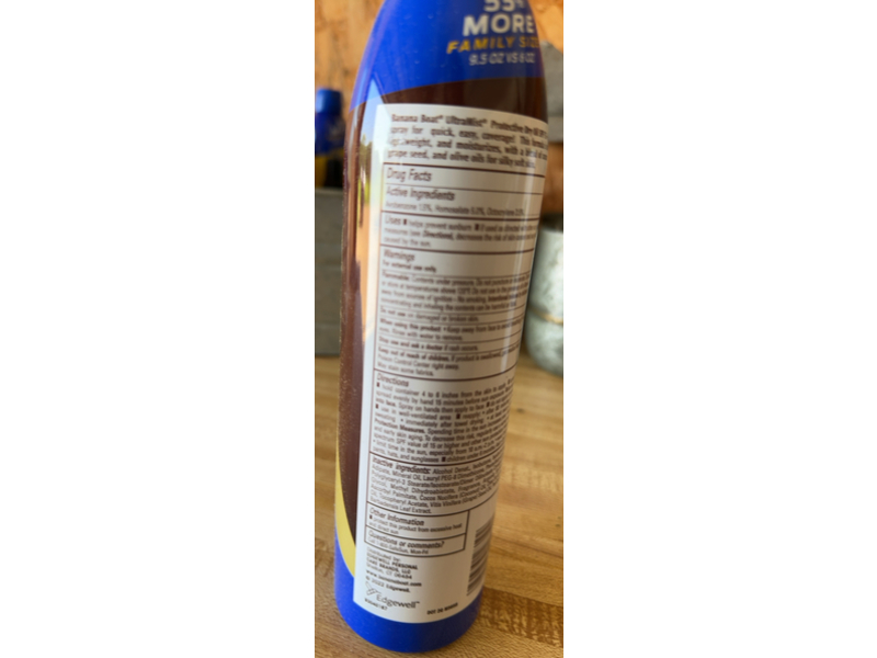 Banana Boat Protective Dry Oil Sunscreen Spray, SPF 15 Coconut Oil, 9.5 oz/200 g