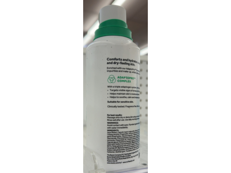 No7 Derm Solutions Hydrating Cream Cleanser, 8 fl oz/236 mL