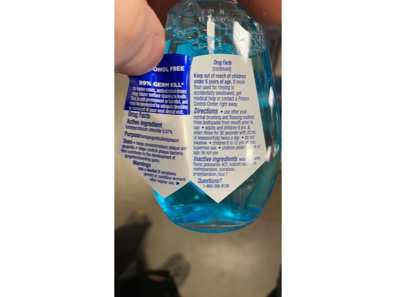 Crest Pro-Health Mouthwash, Clean Mint, 3.3 fl oz/100 mL