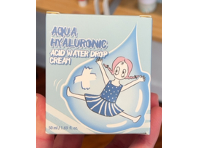 Elizavecca Water Drop Cream, Aqua Hyaluronic Acid, 1.69 fl oz/50 mL