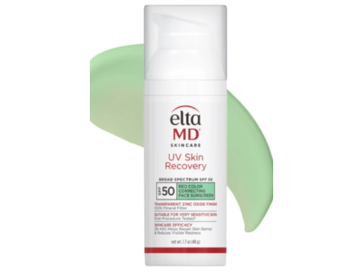 Elta MD UV Skin Recovery Red Color Correcting Face Sunscreen, SPF 50, 1.7 oz/48 g