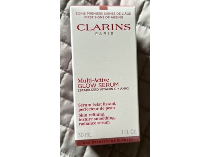 Clarins Paris Multi Active Glow Serum, 1 fl oz/30 mL