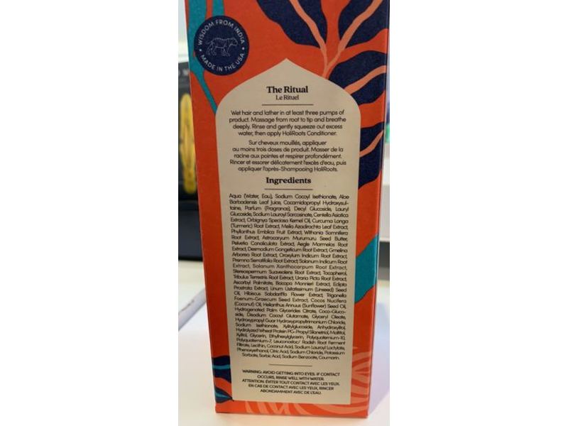 Fable & Mane Holiroots Shampoo, 8.5 fl oz/250 mL