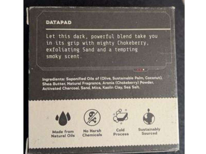 Dr. Squatch Dark Side Scrub Bar Soap, Star War, Heavy Grit, 5 oz