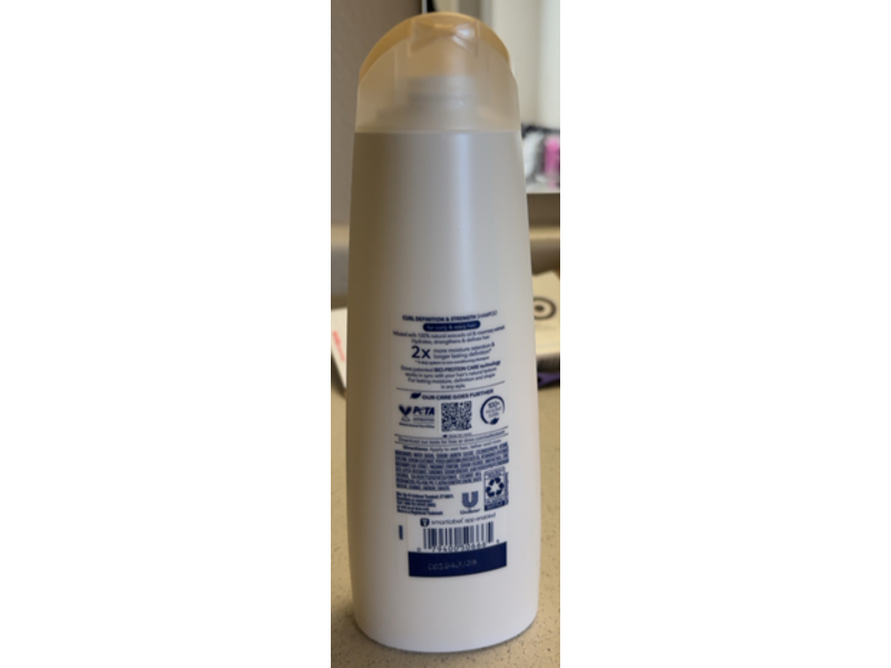 Dove Curl Definition & Strength Shampoo, 12 fl oz/355 mL