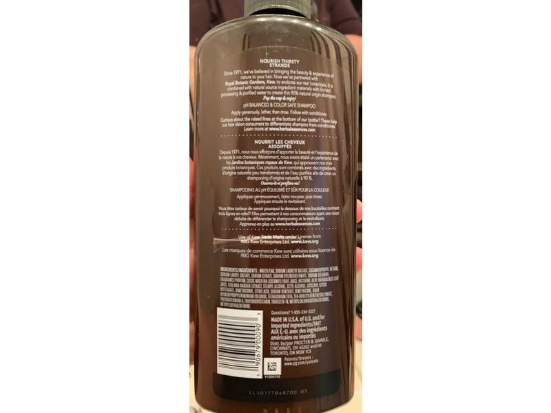 Herbal Essences Bio:renew Coconut Milk Shampoo, Hydrate, 20.2 fl oz/600 mL, Pack Of 4