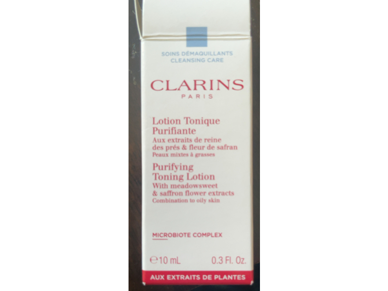 Clarins Purifying Toning Lotion, 0.3 fl oz/10 mL