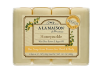 A La Maison De Provence Bar Soap, Honeysuckle, 3.5 oz/100 g, Count 4 - thumbnail 1