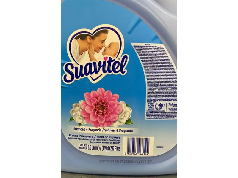Suavitel Fabric Conditioner, Softness & Fragrance, 287 fl oz/8.5 L