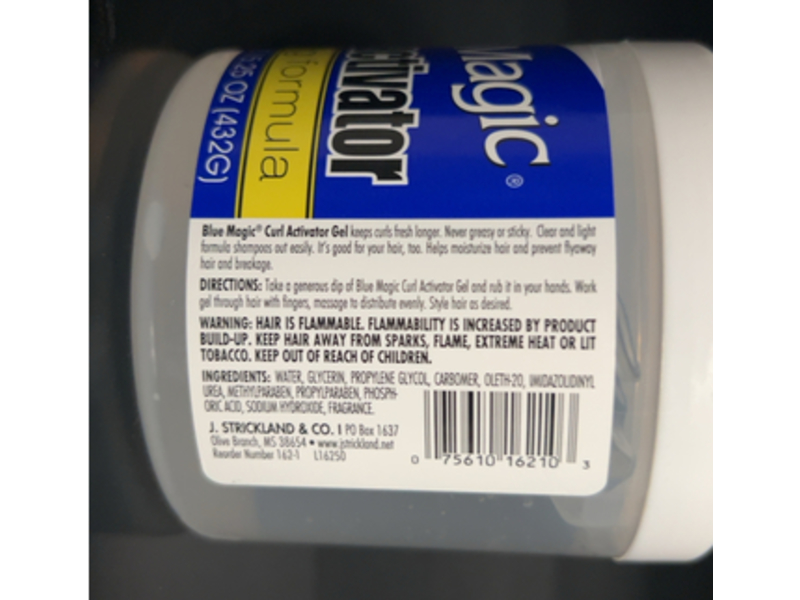 Blue Magic Curl Activator Gel, 15.25 oz/432 g
