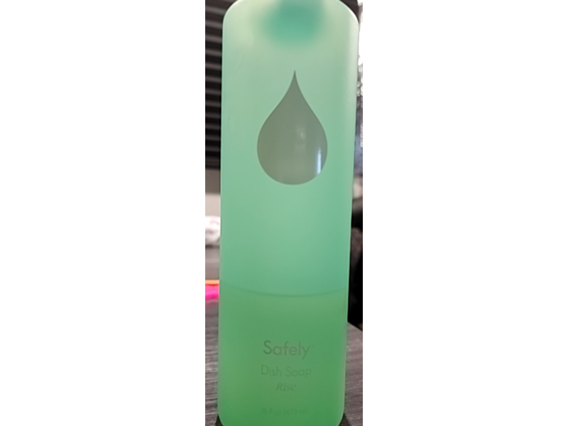 Safely Dish Soap, Rise, 16 fl oz/473 mL