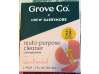 Grove Co. Multi Purpose Cleanser, Island Orchid, 1 fl oz/30 mL, Pack Of 2 - Image 3
