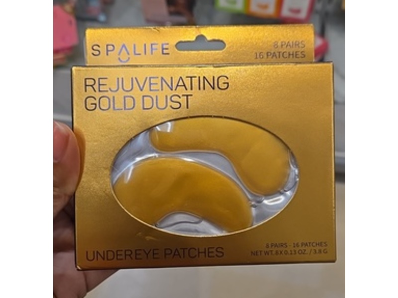 Spalife Rejuvenating Gold Dust Undereye Patches, 8 Pairs