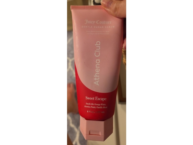 Athena Club Juicy Couture Gentle Sugar Scrub, Sweet Escape, 6 fl oz/177 mL