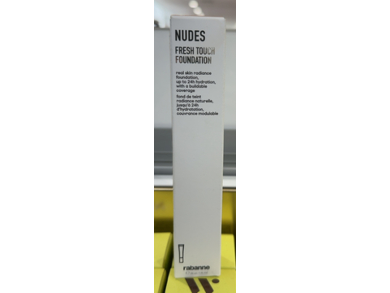 Rabanne Nudes Fresh Touch Foundation, 00N, 1 fl oz/30mL