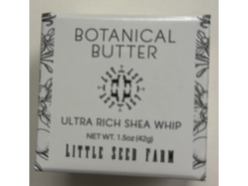 Little Seed Farm Botanical Butter Ultra Rich Shea Whip, 1.5 Oz/42 g
