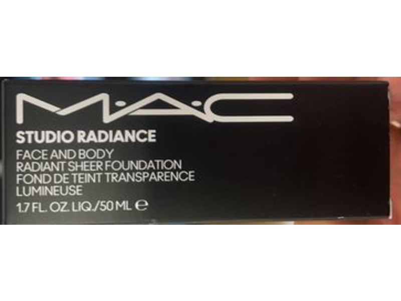 M.A.C Studio Radiance Face And Body Radient Sheer Foundation, 1.7 fl oz/50 mL