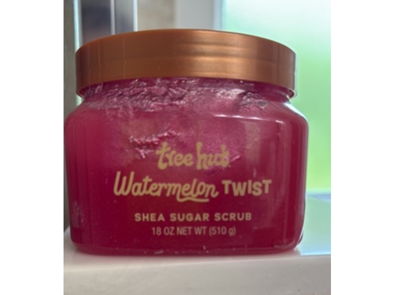 Tree Hut Shea Sugar Scrub, Watermelon Twist, 18 oz/510 g