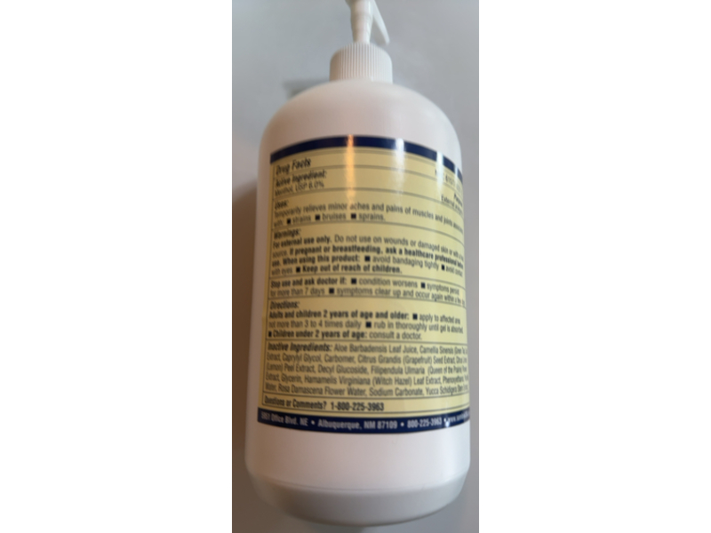 Sombra Strains & Sore Muscles Cool Pain Relief, 32 oz/907.2 g