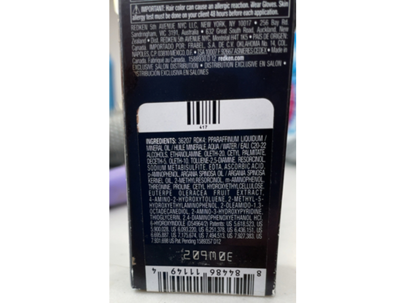 Redken Chromatics Beyond Cover Hair Color, 5Gb (5.31) Gold/Beige, 2 oz/63 mL