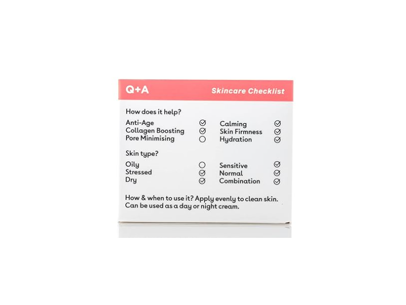 Q+A Collagen Anti-Age Face Cream , 1.8 oz/50 g