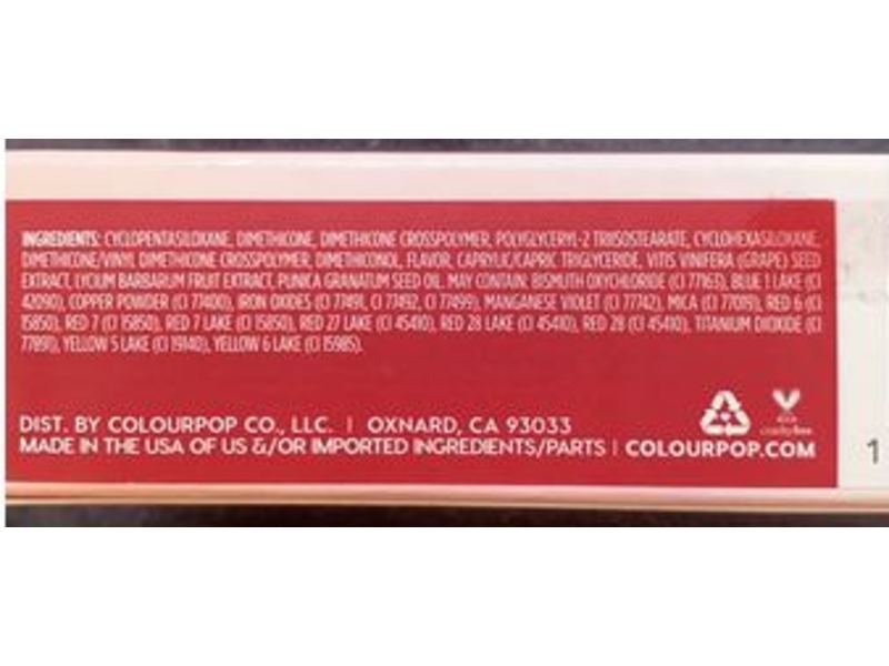 ColourPop Lux Velvet Liquid Lipstick, Big Bang, 0.17 oz/4.75 g