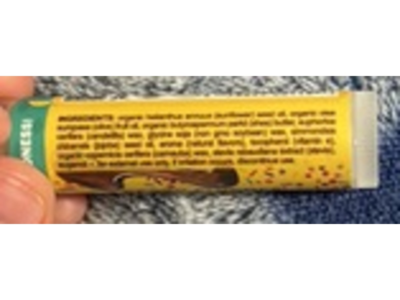 Crazy Rumors Plant Based Shea Butter Lip Balm, Banana Split, 0.15 oz/4.25 g