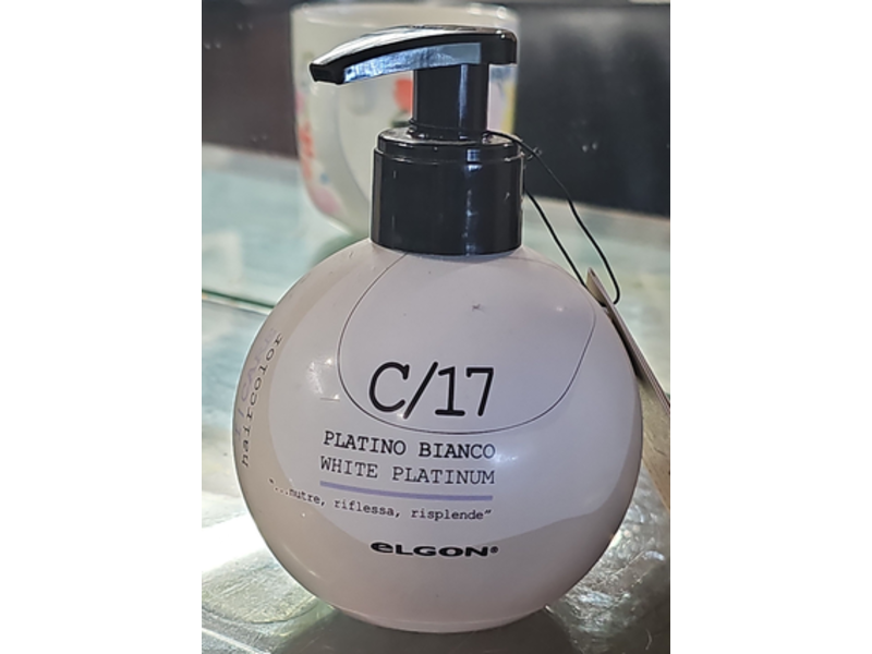 Elgon I Care Hair Color, C/17 White Platinum, 200 mL
