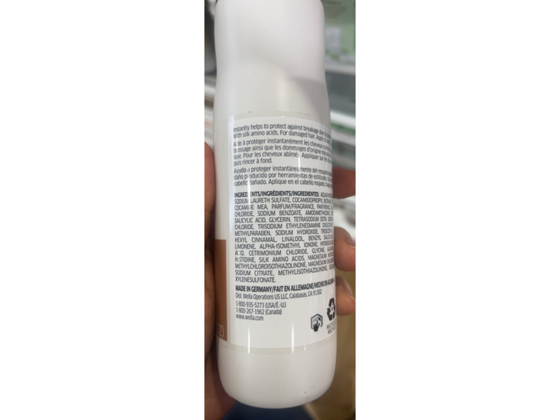 Wella Fusion Intense Repair Shampoo, 8.4 fl oz/250 mL