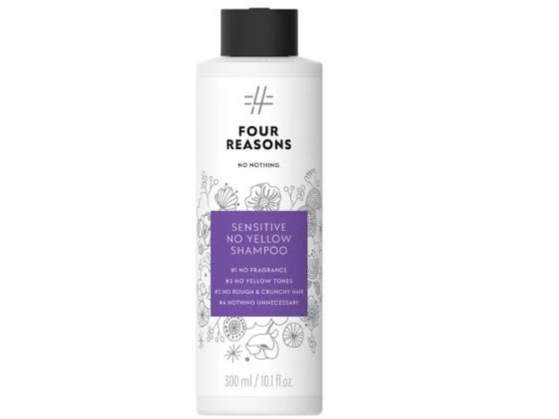 Four Reasons Sensitive No Yellow Shampoo, 10.1 fl oz/300 mL