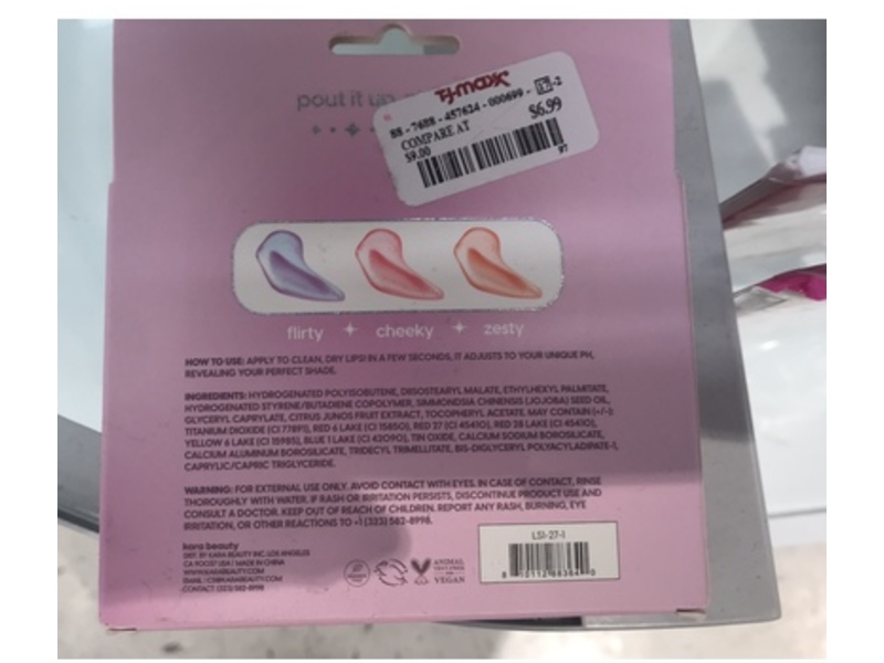 Kara Beauty Perfect Color-Changing Lip Oil Set, Flirty + Cheeky + Zesty