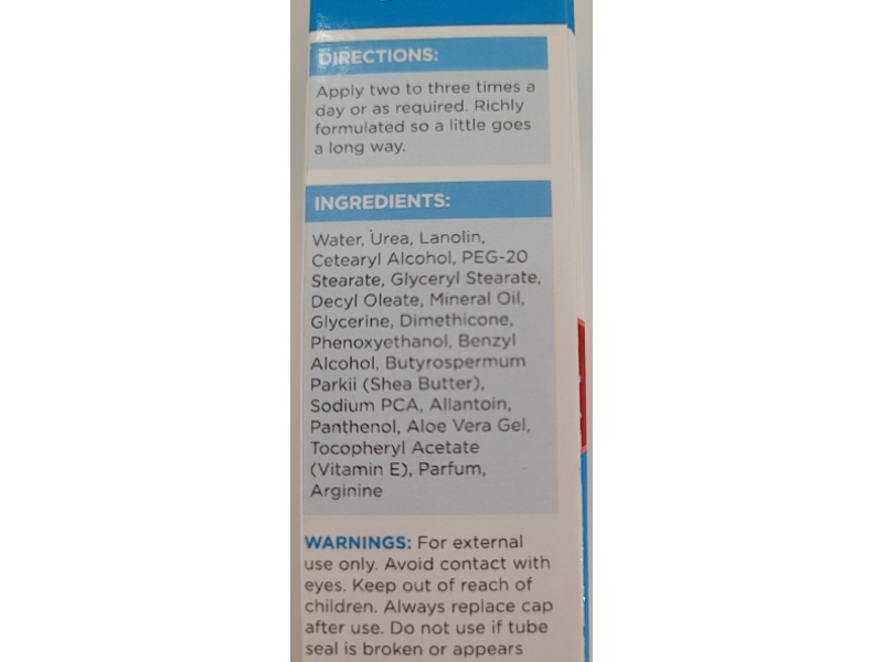 Dermal Therapy Very Dry Skin Cream, 12.5% Urea & 1% Dimethicon, 28 g