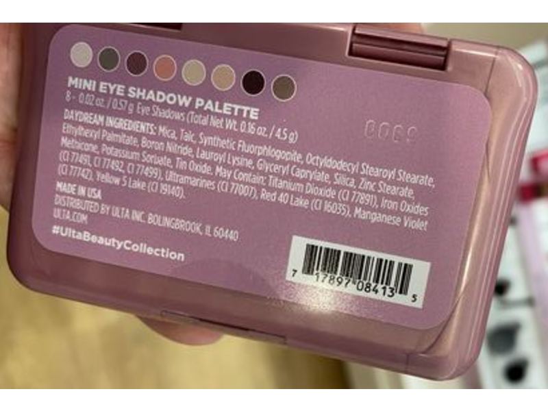 Ultabeauty Mini Eye Shadow Palette, Daydream, 0.16 oz/4.5 g
