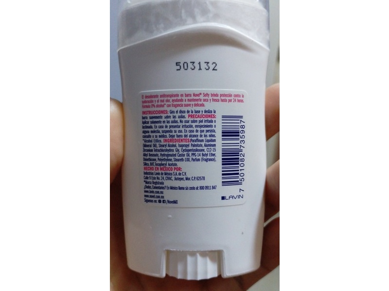 Nuvel Sifty Deodorant, 45 g