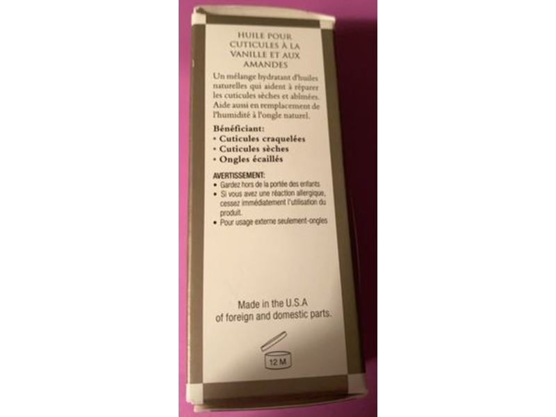 Nail Magic Cuticle Oil, Vanilla Almond, 5 fl oz/14.8 mL