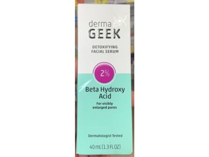 Dermageek Detoxifying Facial Serum, 2% Beta Hydroxy Acid, 1.3 fl oz/40 mL