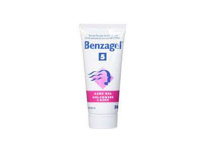 Benzagel-5 (benzoyl peroxide) Topical Gel 5%, 45 Grams Dermik Laboratories (RX)