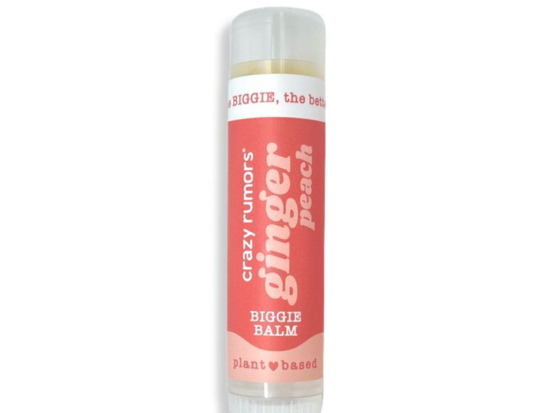 Crazy Rumors Biggie Lip Balm, Ginger Peach, 17 g