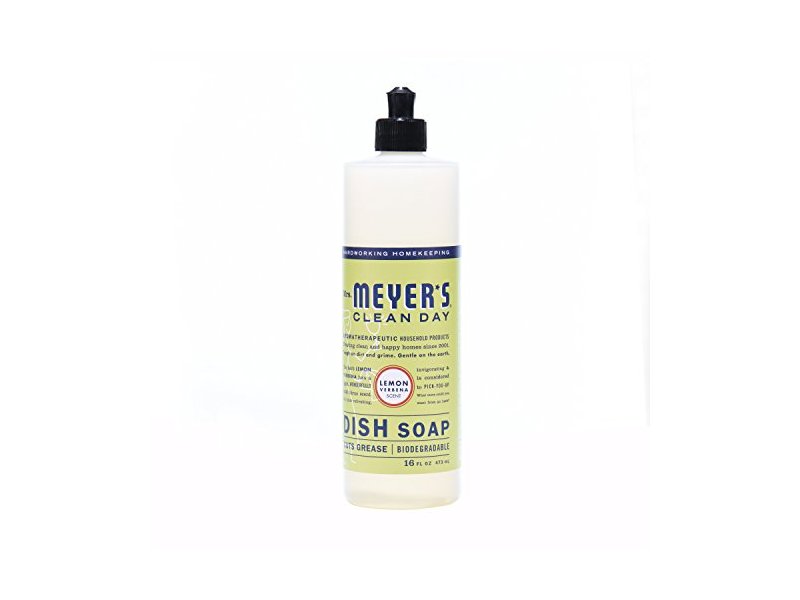 Mrs. Meyer's Clean Day Dish Soap, Lemon Verbena, 16 Fluid Ounce