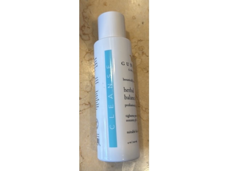 Gunilla Sweden Herbal Balancing Toner, 4 oz/120 mL