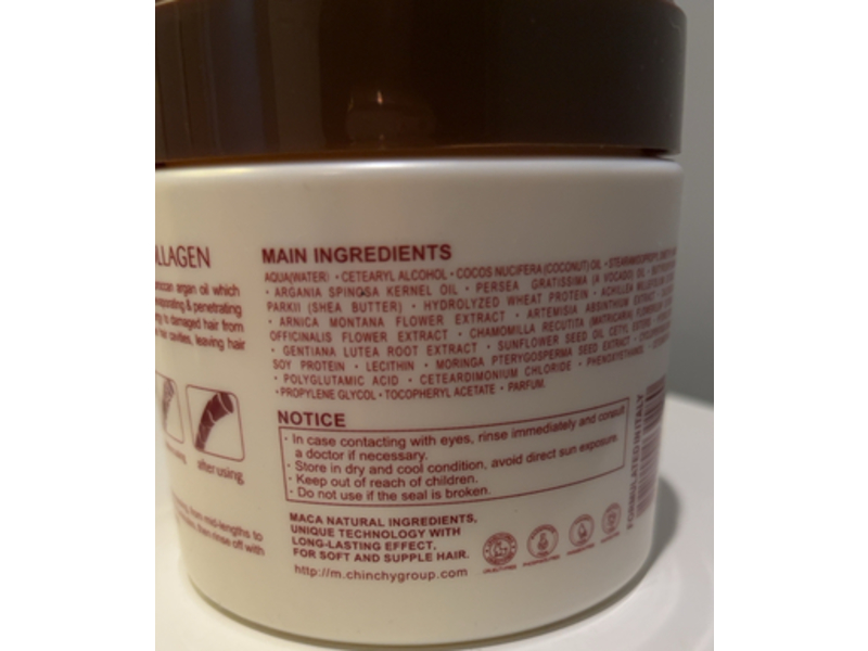 Karseell Maca Powder Collagen Hair Treatment Collagen Hair Mask, 16.9 fl oz/500 mL