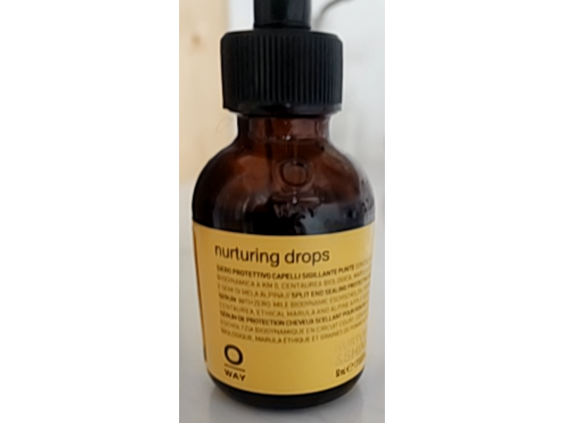 Oway Nurturing Drops Hair Serum, 1.7 oz/50 mL