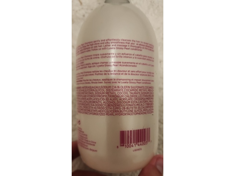 Luseta Glossy Pearl Shampoo, 16.9 fl oz/500 mL