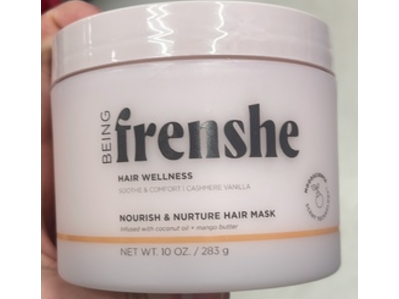 Being Frenshe Nourish & Nurture Hair Mask, Cashmere Vanilla, 10 oz/283 g