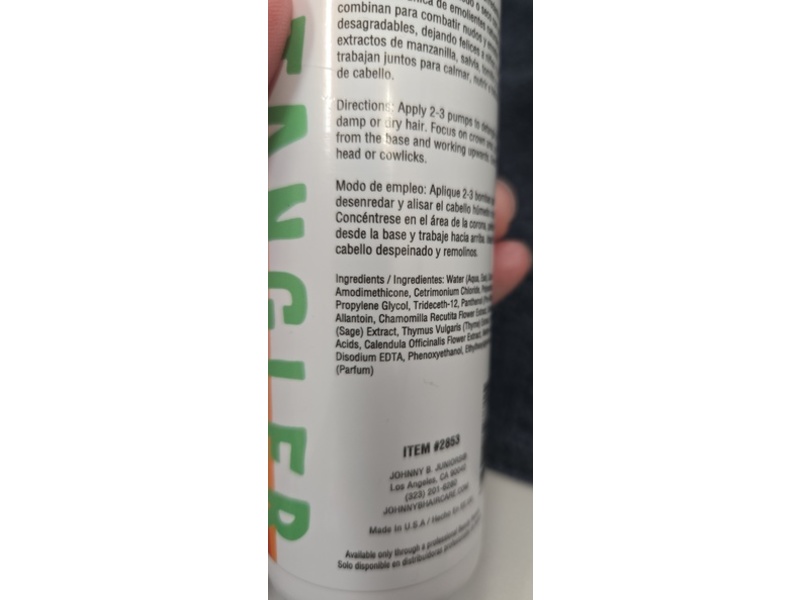 Johnny B. Juniors Detangler, 8 oz