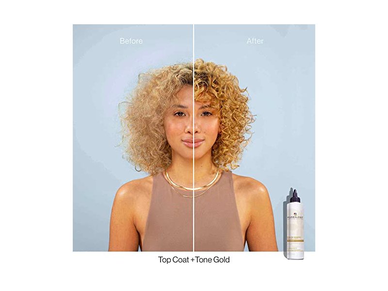 Pureology Color Fanatic Top Coat + Tone Gold, 6.7 Fl Oz